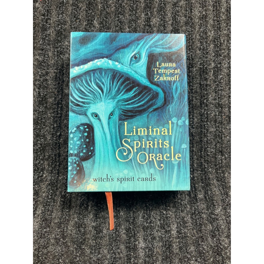 Liminal Spirits Oracle Deck Laura Tempest Zakroff 42 Card Witch Spirit Guidebook